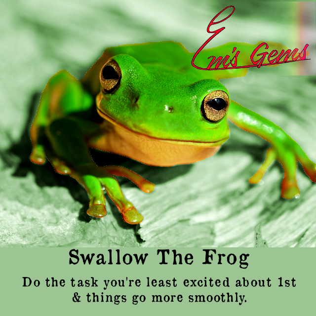 Swallow The Frog
