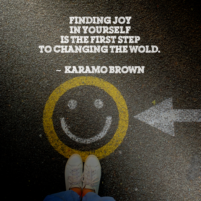 Finding Joy In Yourself