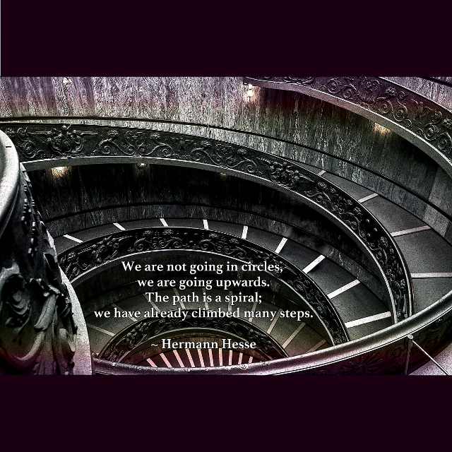 The Path Is A Spiral