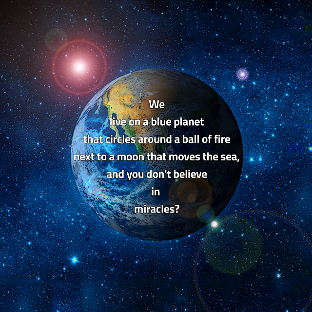 A Blue Planet