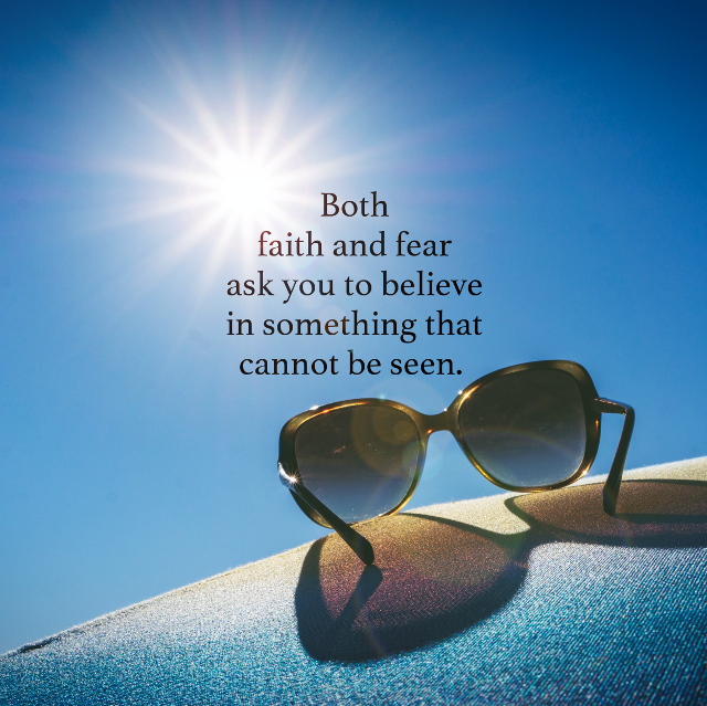 Both Faith And Fear Ask…