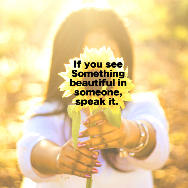 If You See Something Beautiful