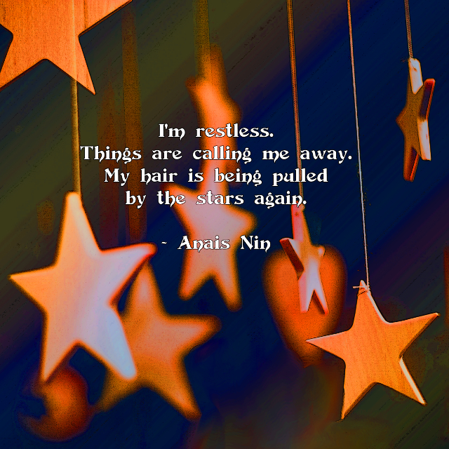 My Hair’s Being Pulled By The Stars Again