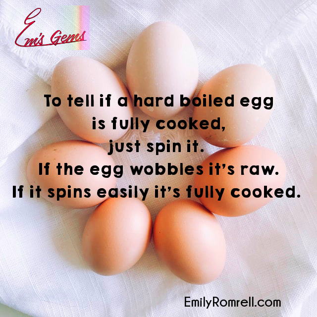 Boiled Egg Test