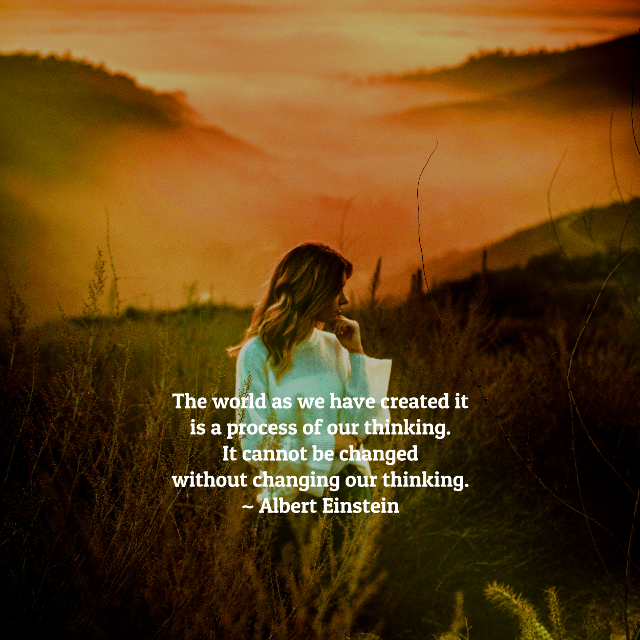 Changing Our Thinking