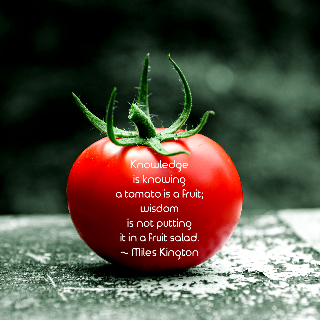 A Tomato Is A Fruit