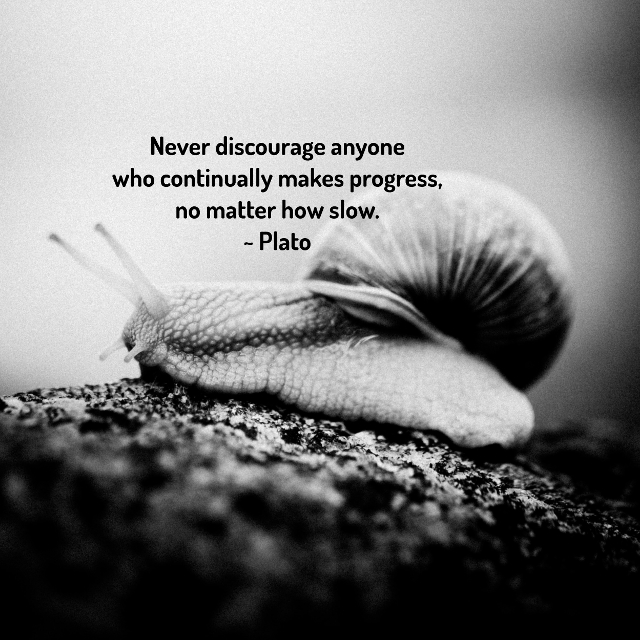 Never Discourage Anyone