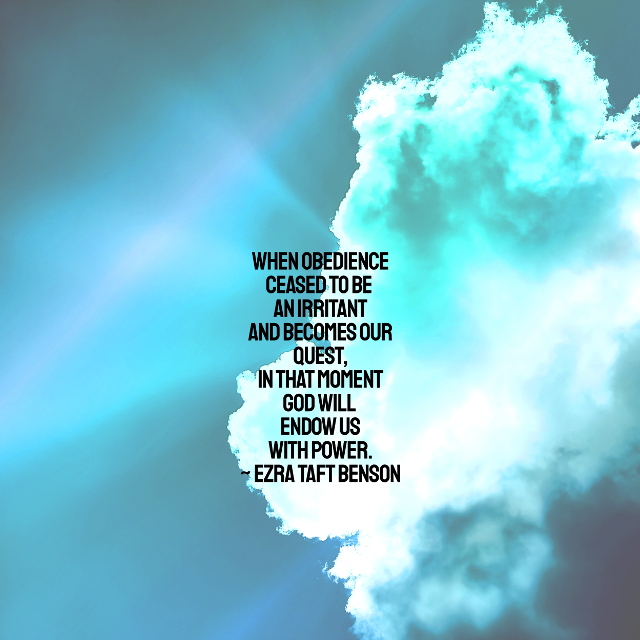 When Obedience Ceases To Be An Irritant