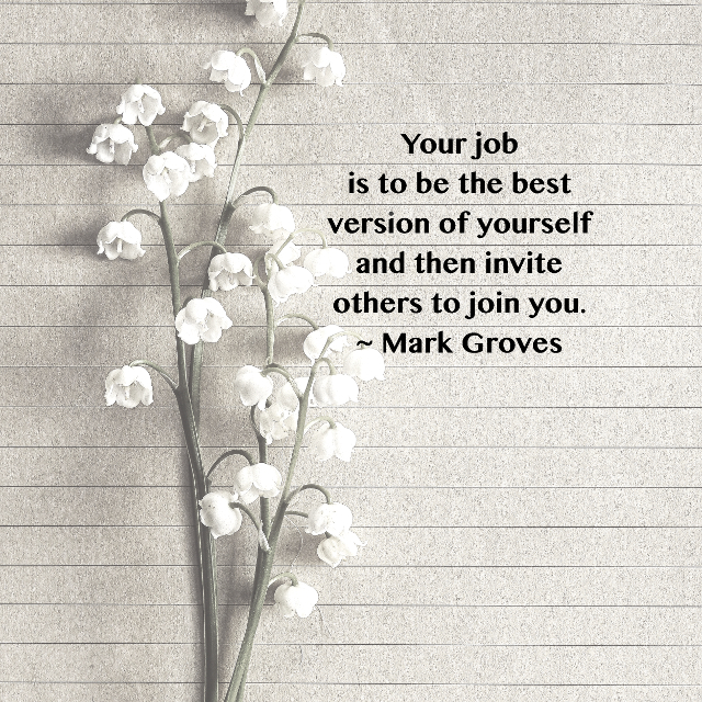 The Best Version Of Yourself