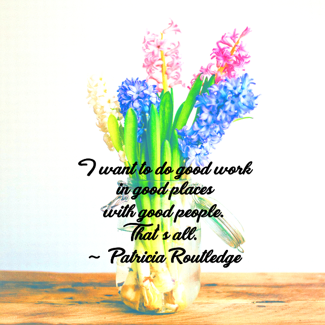 I Want To Do Good Work