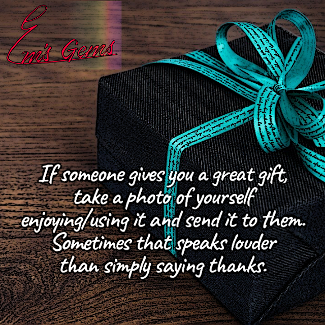 If Someone Gives You A Great Gift