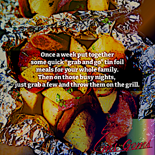 Make Grab-And-Grill Tin Foil Dinners