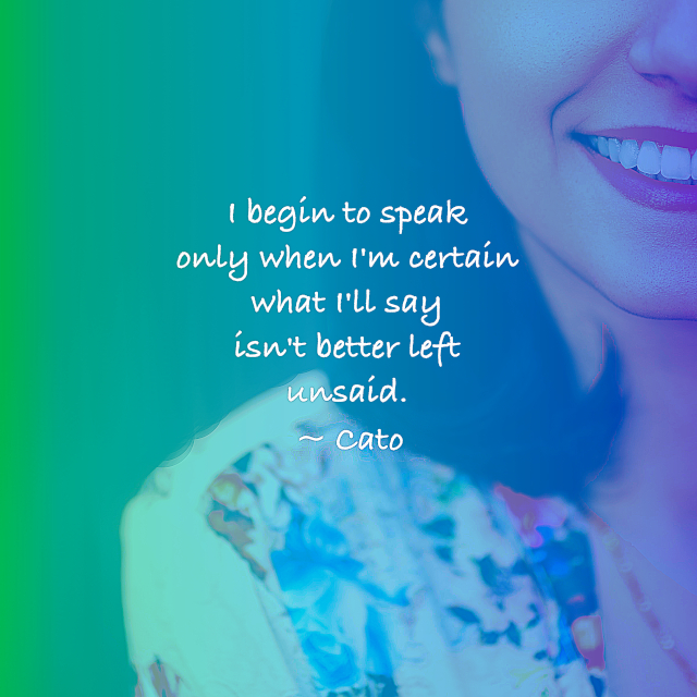 Better Left Unsaid