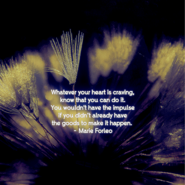 Whatever Your Heart Is Craving