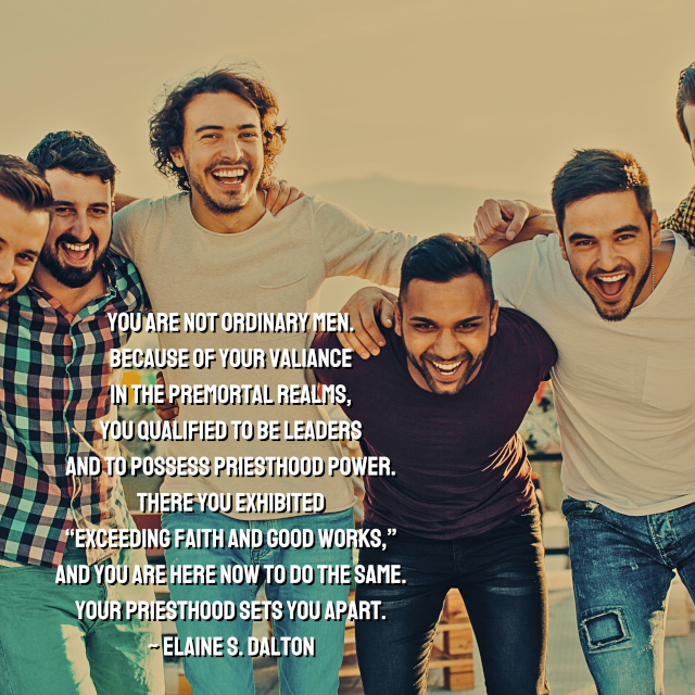 You Are Not Ordinary Men