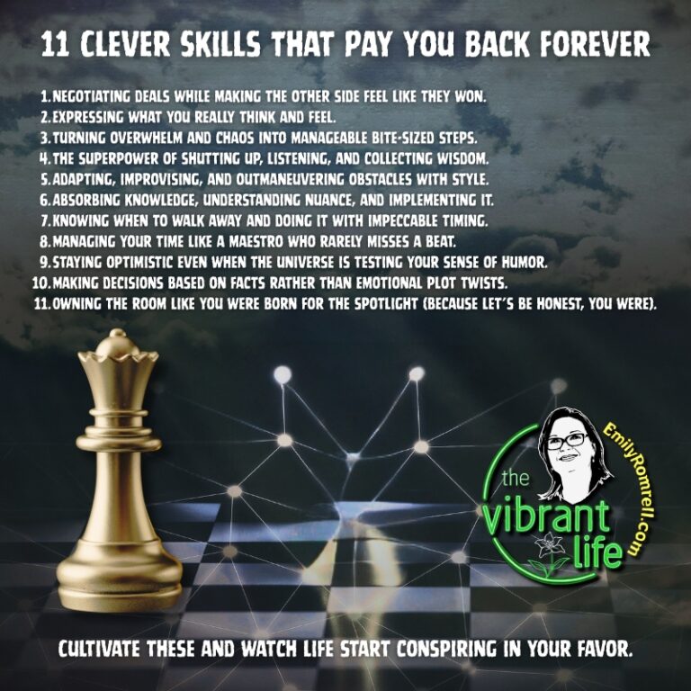 11 Clever Skills That Pay You Back Forever