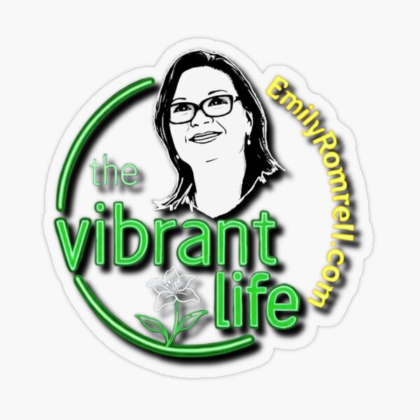 Vibrant Life with Emily Romrell sticker