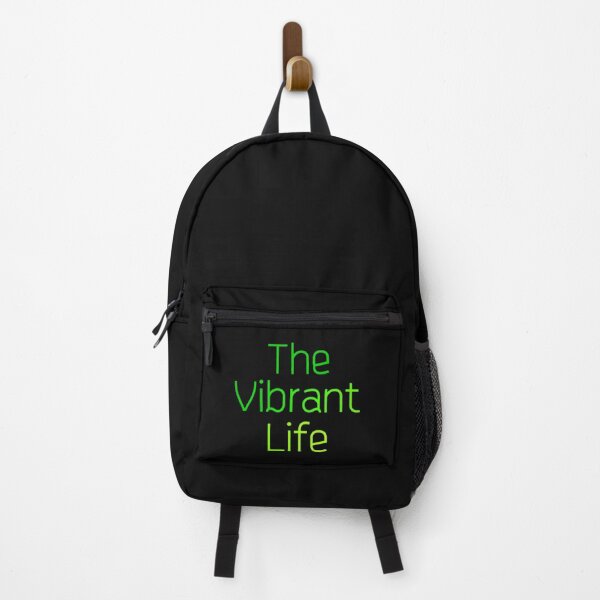 Vibrant Life Logo backpack