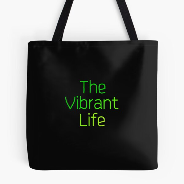 Vibrant Life Logo tote bag