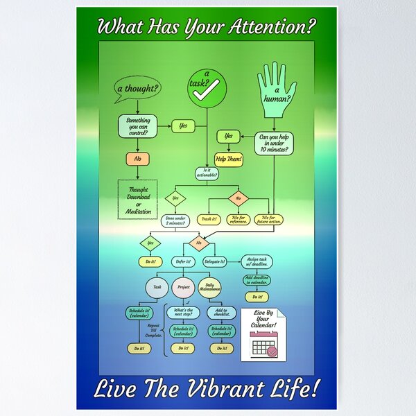 Vibrant Life productivity flow artwork preview